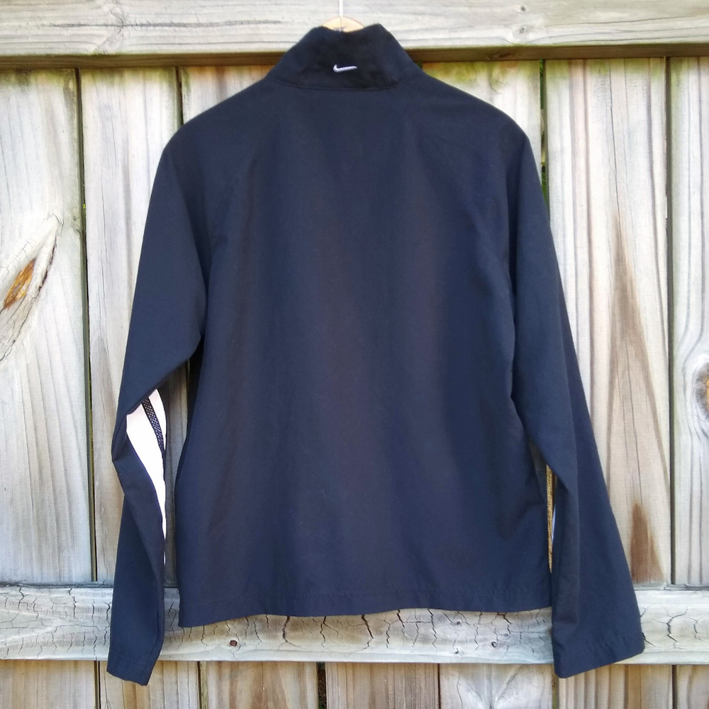Nike Classic Black & White Sateen Finish Jacket - Picture 7 of 7